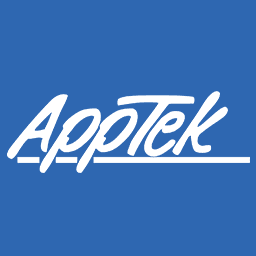 Logo officiel de AppTek - Outil IA présenté sur Decod.tech