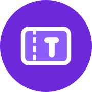 Official Ticketify logo - AI tool on Decod.tech